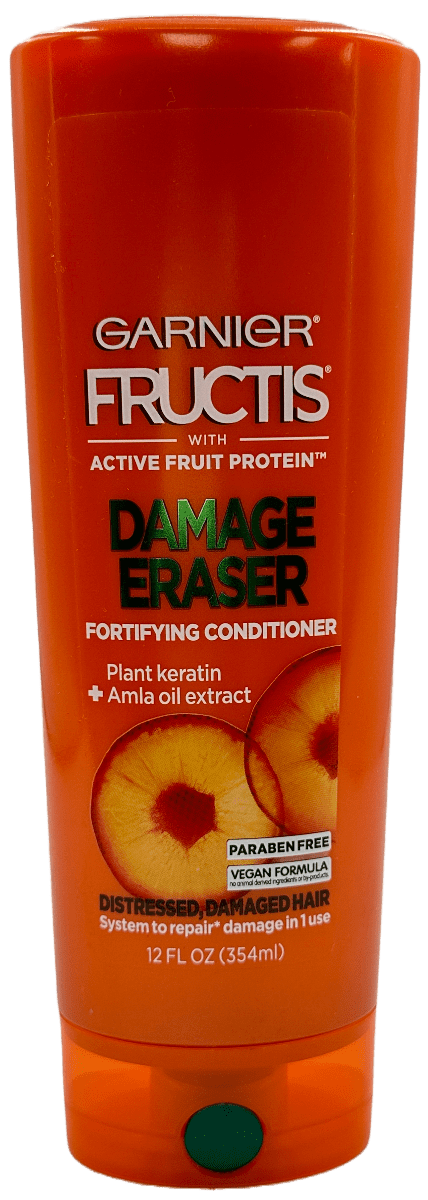 Garnier Fructis – Damage Eraser – Fortifying Conditioner – Plant Keratin + Amla Oil Extract – 12 FL OZ