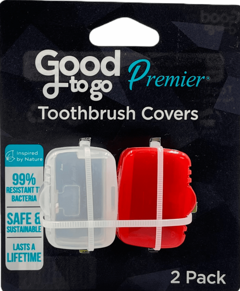 Good to go – Premier Toothbrush Covers – 2 Pack