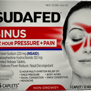 Sudafed Sinus 220 mg – 16 Caplets